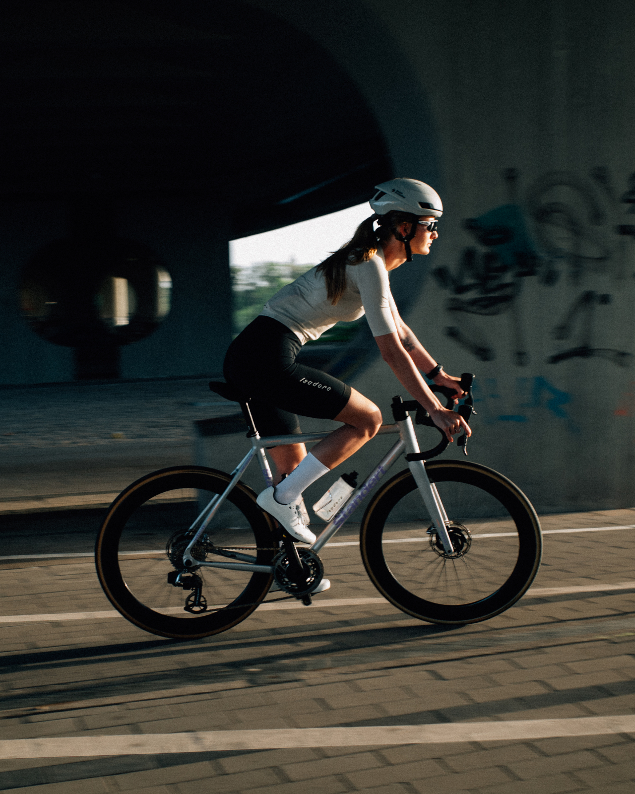 Women's Debut Bib Shorts Black & White
