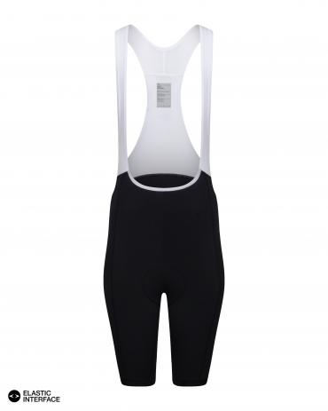 Women's Debut Bib Shorts Black & White