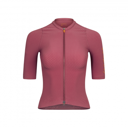 Women's Echelon Aero Jersey Earth Red