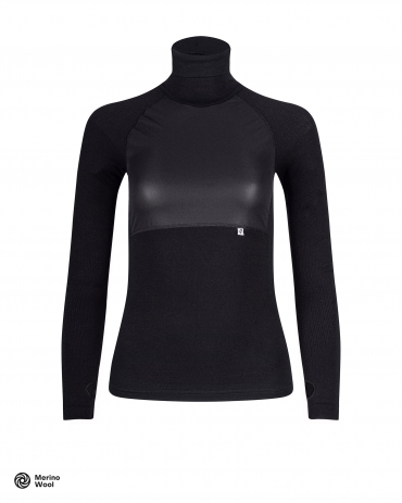 Isadore Merino Long Sleeve Base Layer in Crown Blue for Men