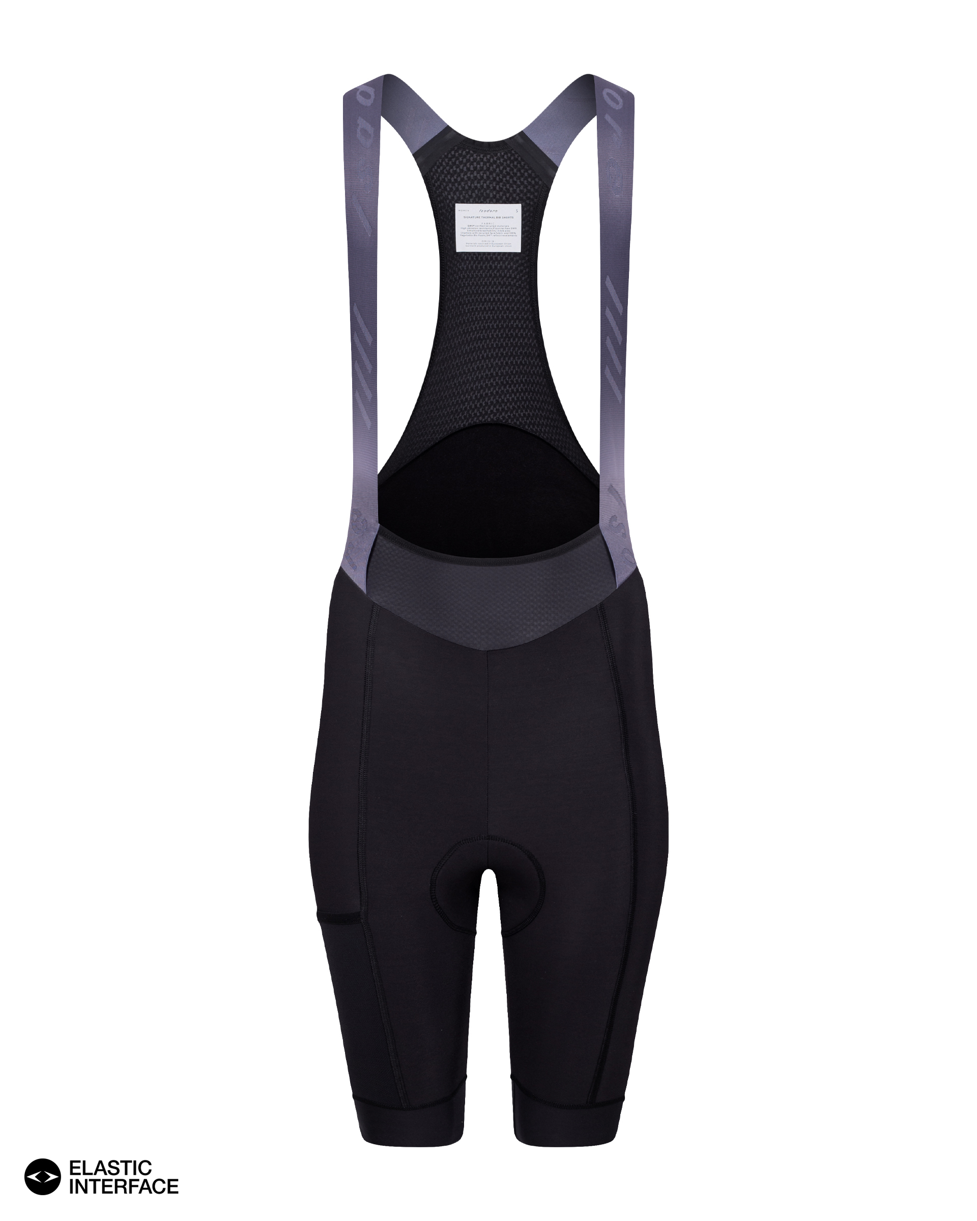 Women's Signature Thermal Bib Shorts Black / Grey