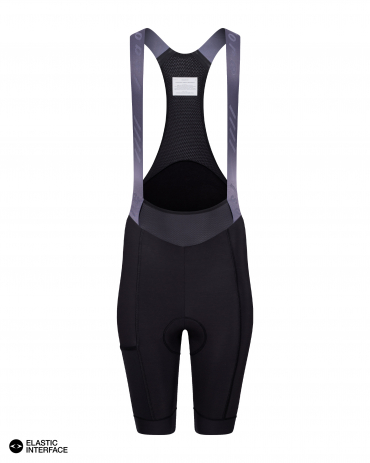 Women's Signature Thermal Bib Shorts Black / Grey