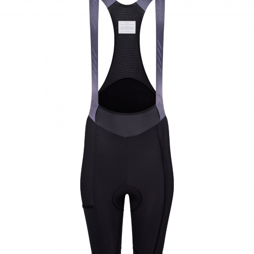 Women's Signature Thermal Bib Shorts Black / Grey