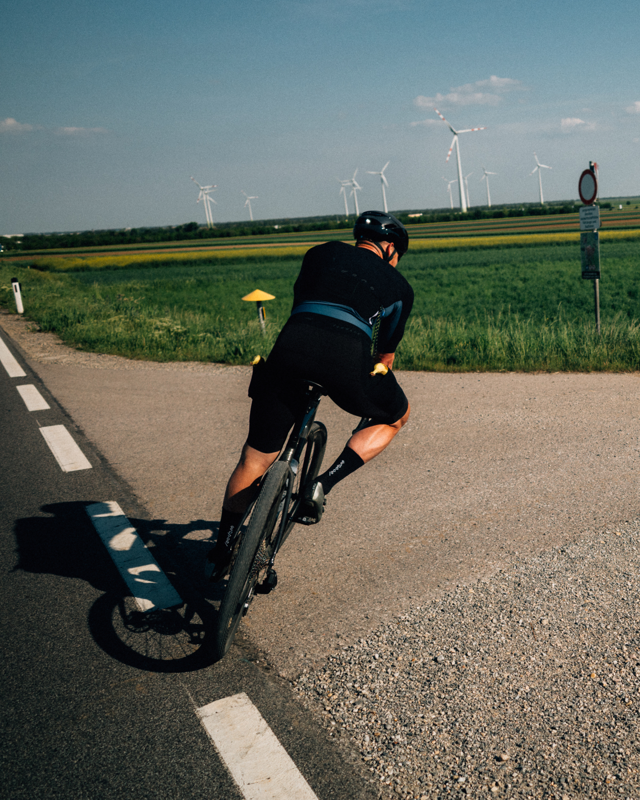 Distance Cargo Wool Bib Shorts Ganache