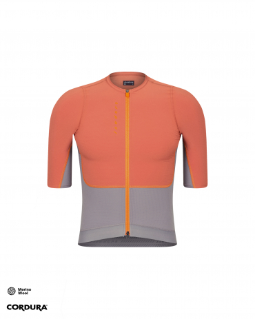 Distance Performance Wool Jersey Mango