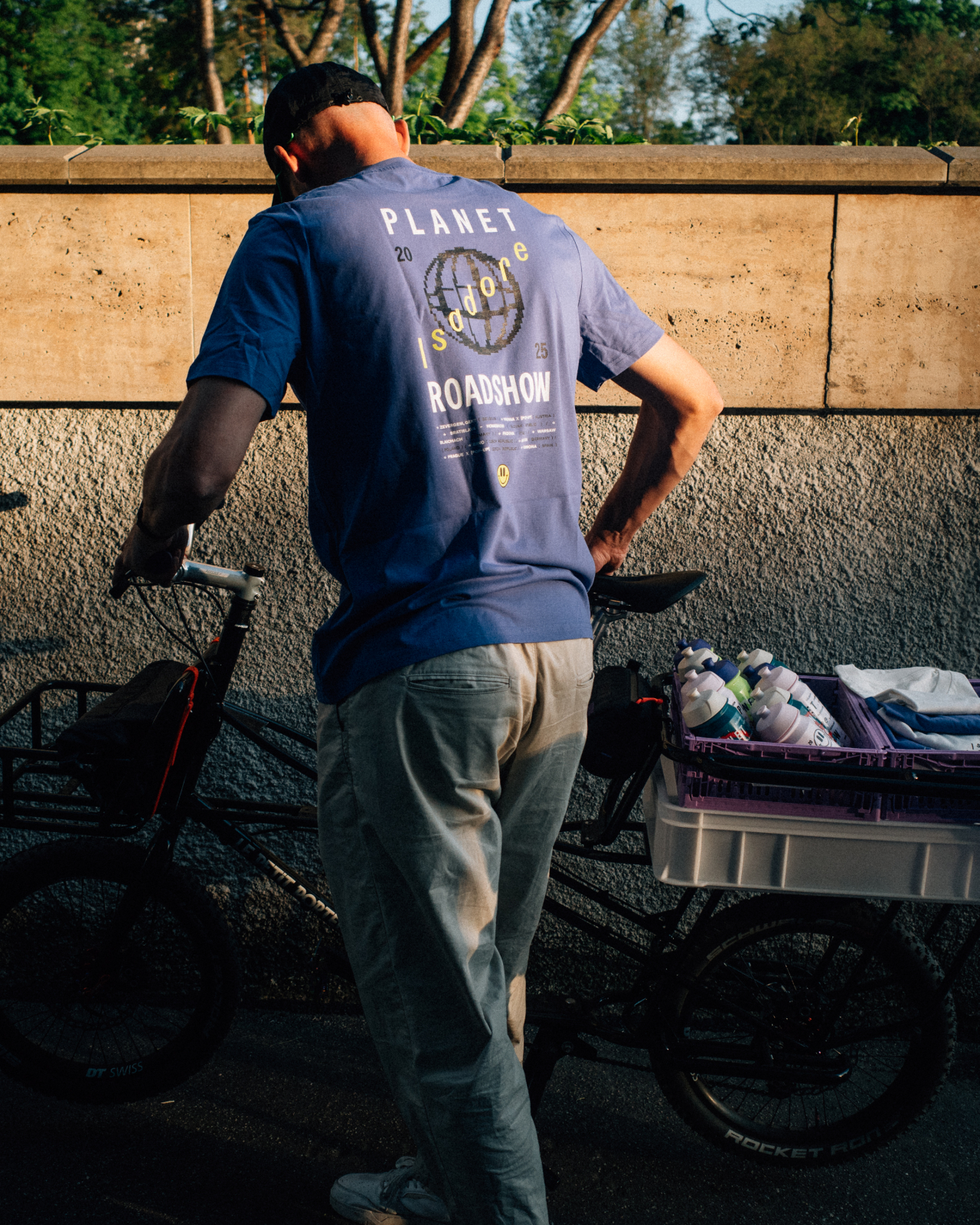 Planet Isadore Roadshow T-shirt Purple Love