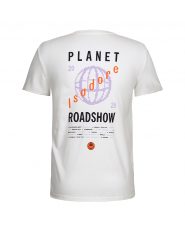 Planet Isadore Roadshow T-shirt Off White