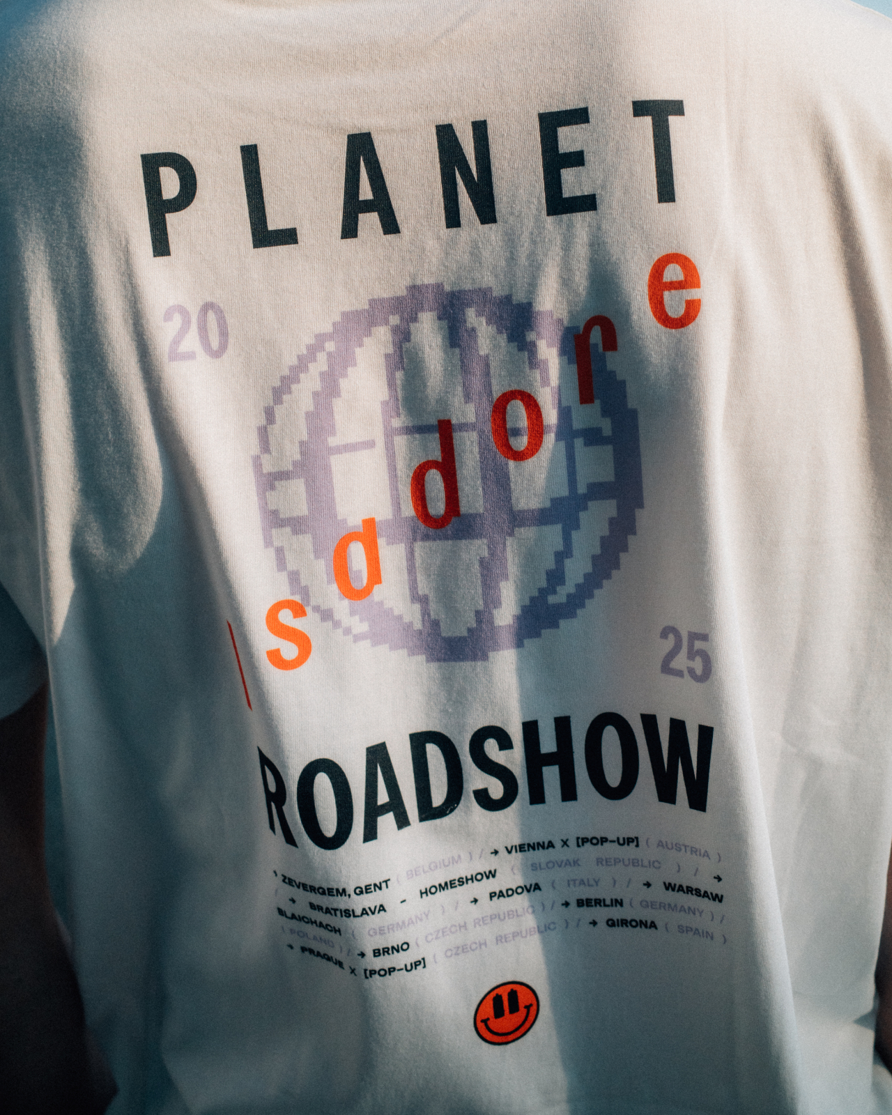 Planet Isadore Roadshow T-shirt Off White