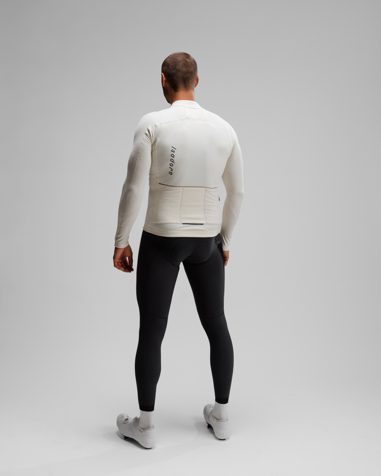 Signature Merino Tech Long Sleeve Jersey White Asparagus