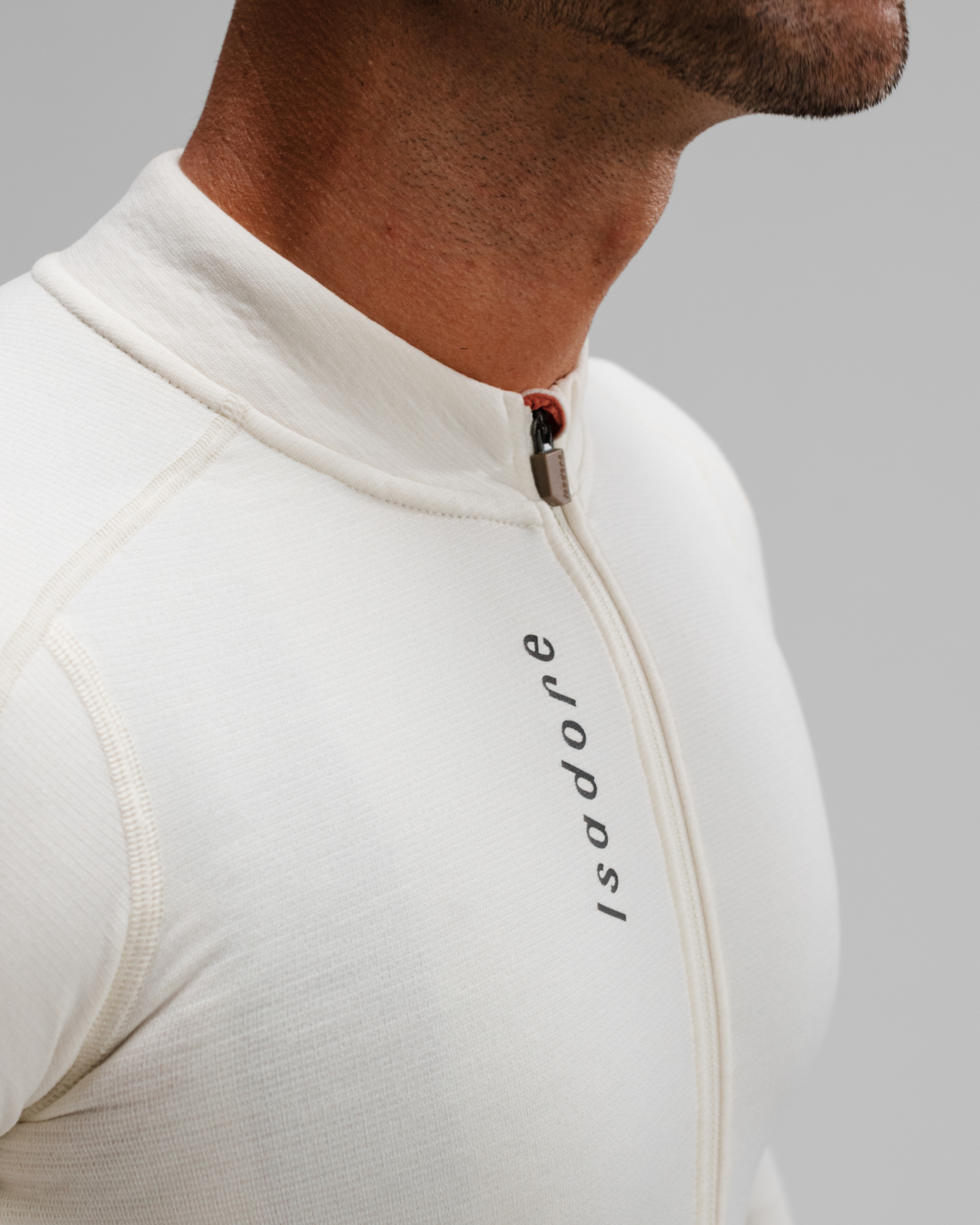 Signature Merino Tech Long Sleeve Jersey White Asparagus