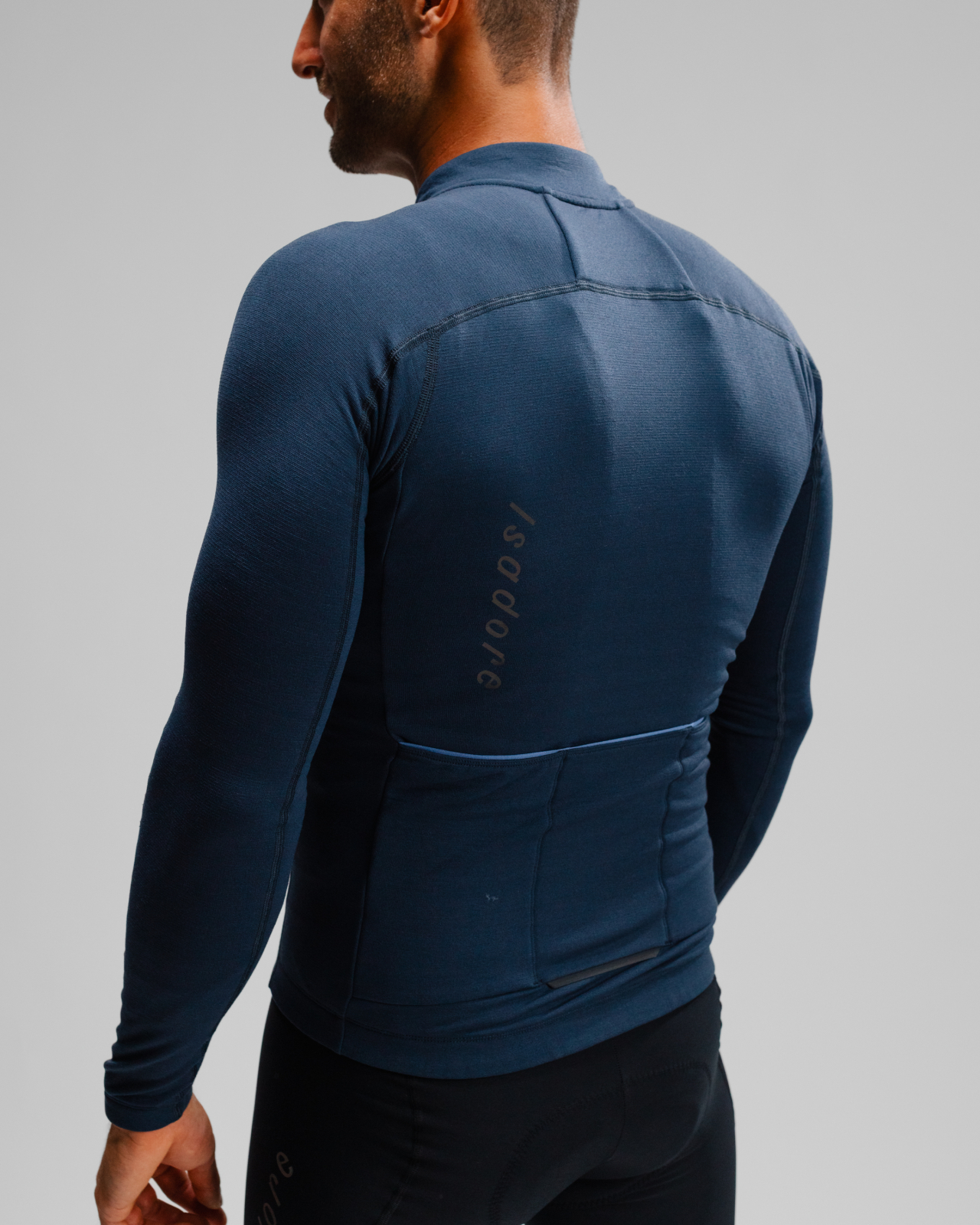 Signature Merino Tech Long Sleeve Jersey Blueberry