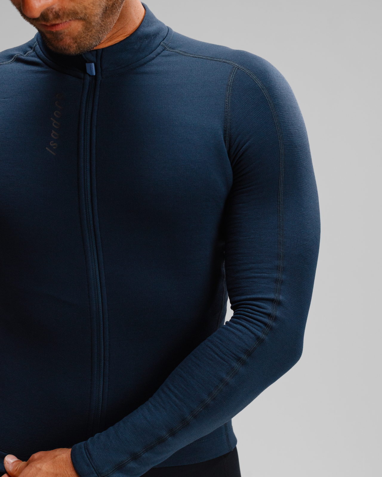 Signature Merino Tech Long Sleeve Jersey Blueberry