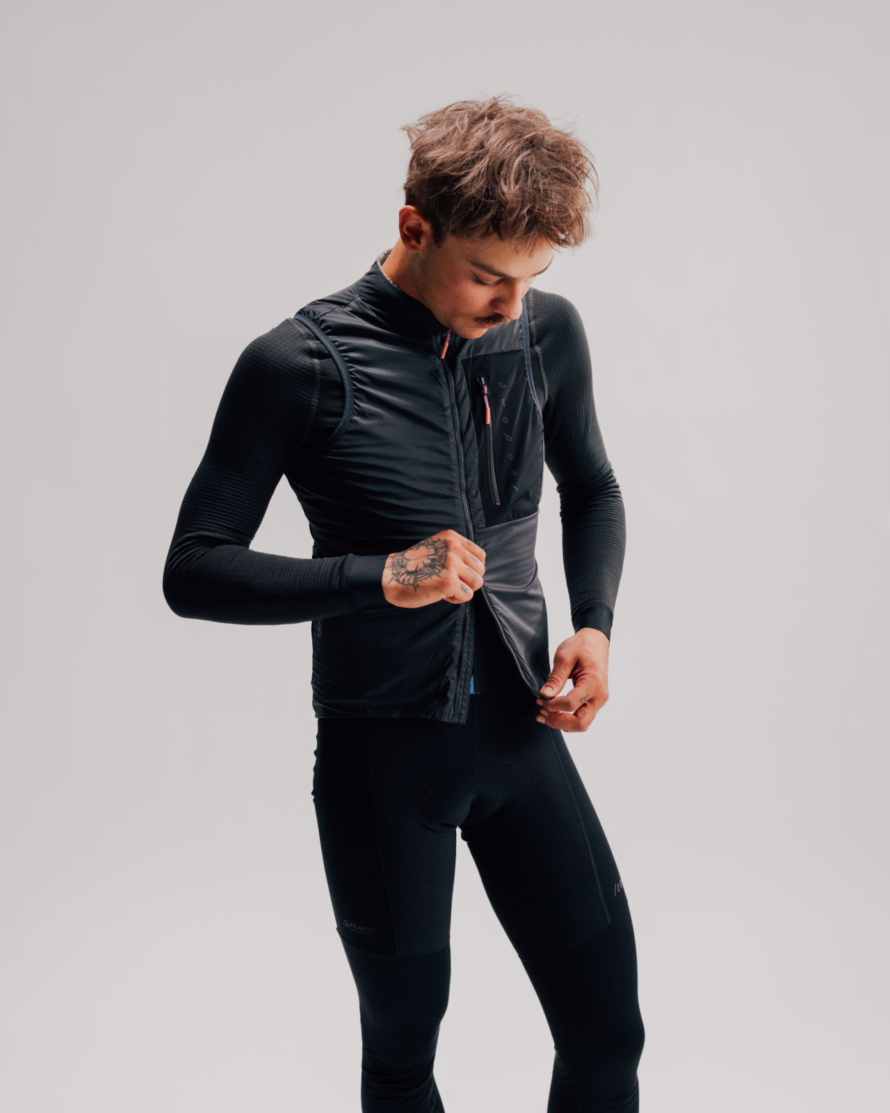 Alternative Insulated Vest Black Sand