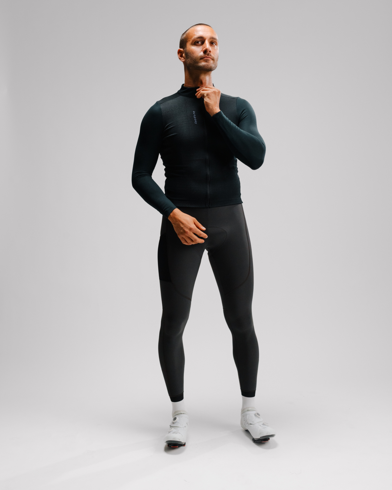 Debut Merino Long Sleeve Jersey Anthracite