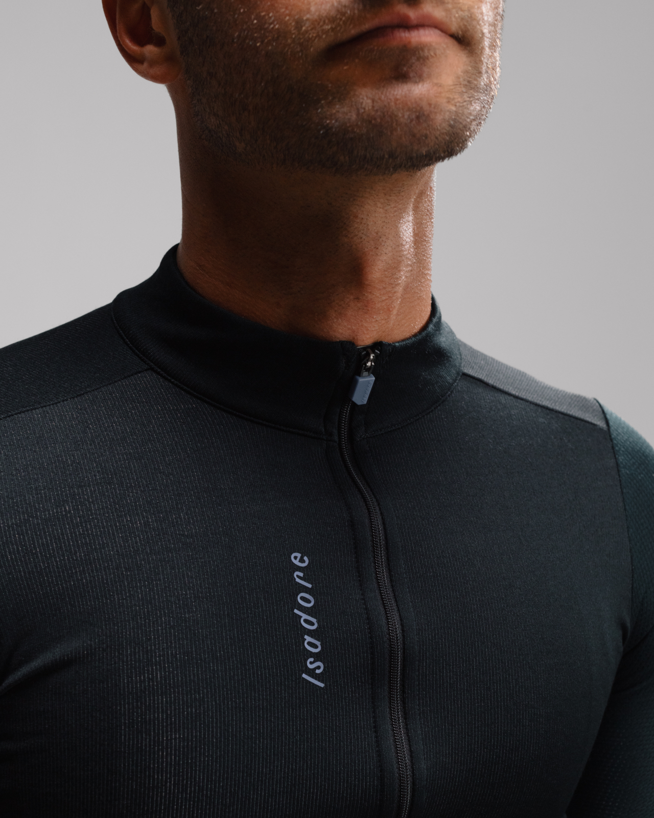 Debut Merino Long Sleeve Jersey Anthracite