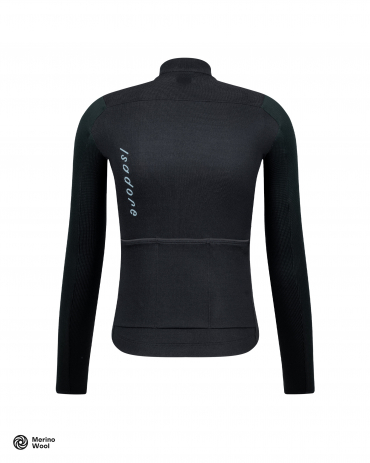 Debut Merino Long Sleeve Jersey Anthracite
