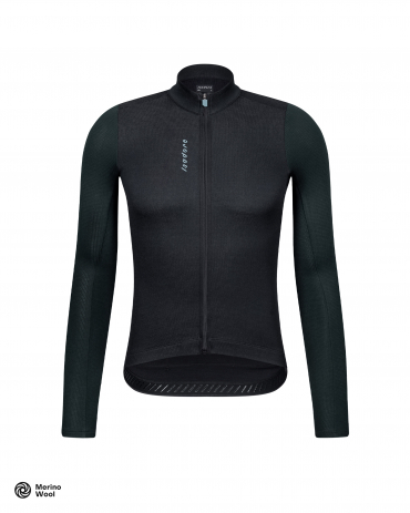 Debut Merino Long Sleeve Jersey Anthracite