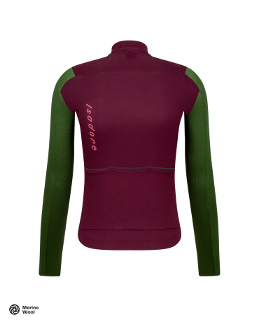 Debut Merino Long Sleeve Jersey Fig