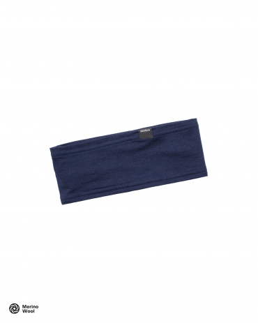 Merino Headband Dark Blue