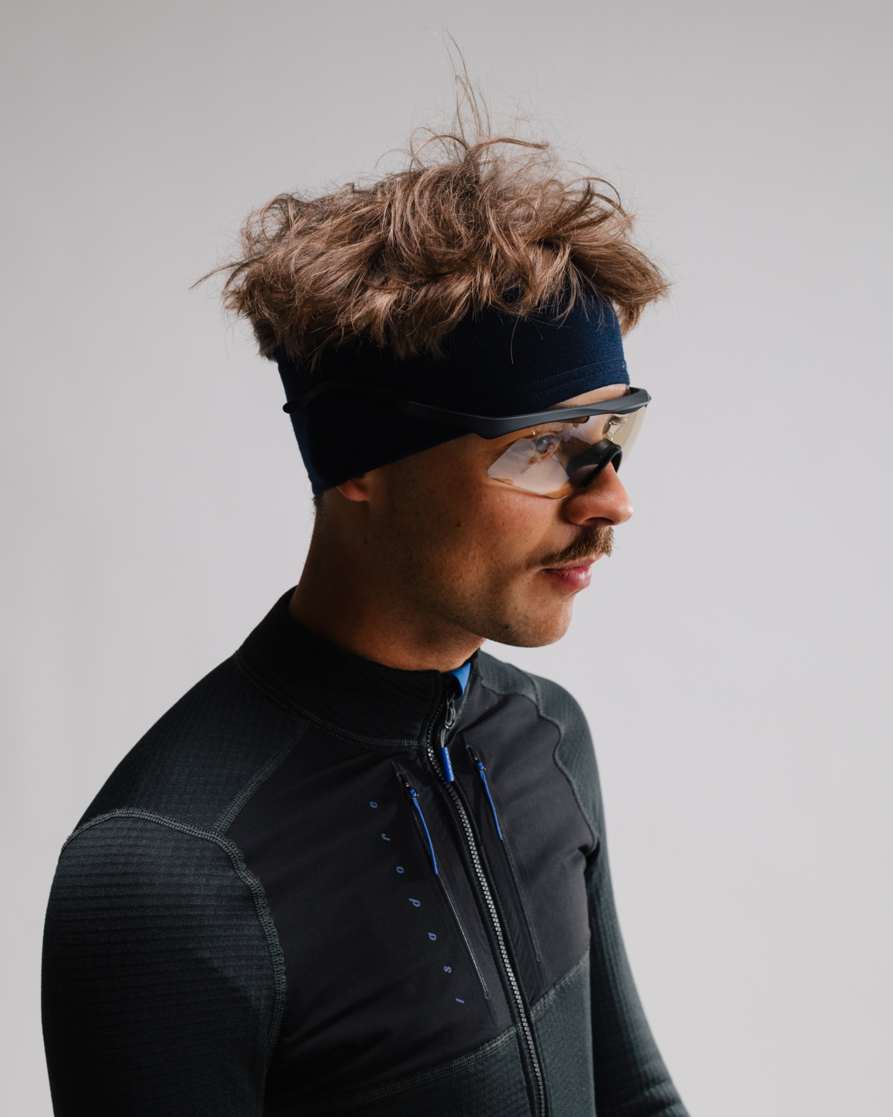 Merino Headband Dark Blue