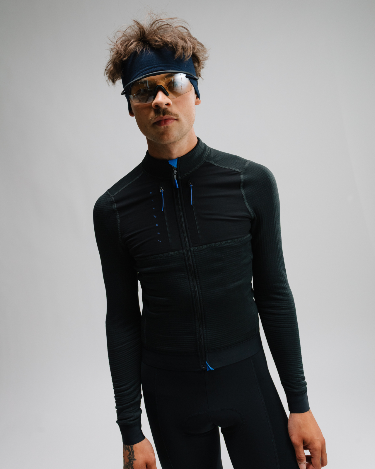 Merino Headband Dark Blue