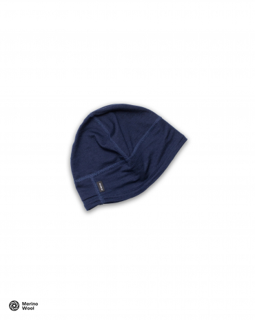 Merino Winter Hat Dark Blue