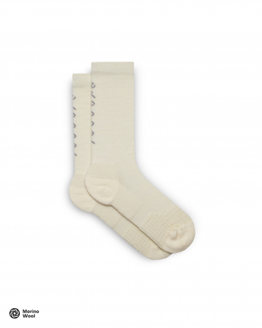 Merino Winter Socks White