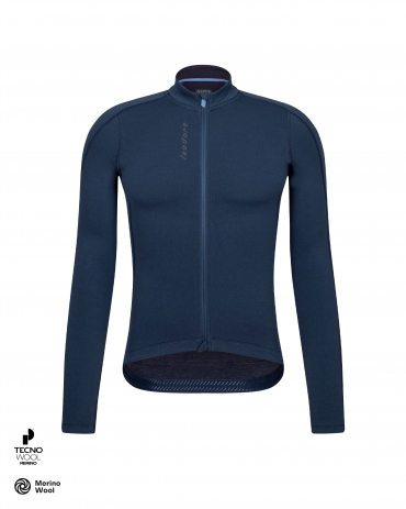Signature Merino Tech Long Sleeve Jersey Blueberry