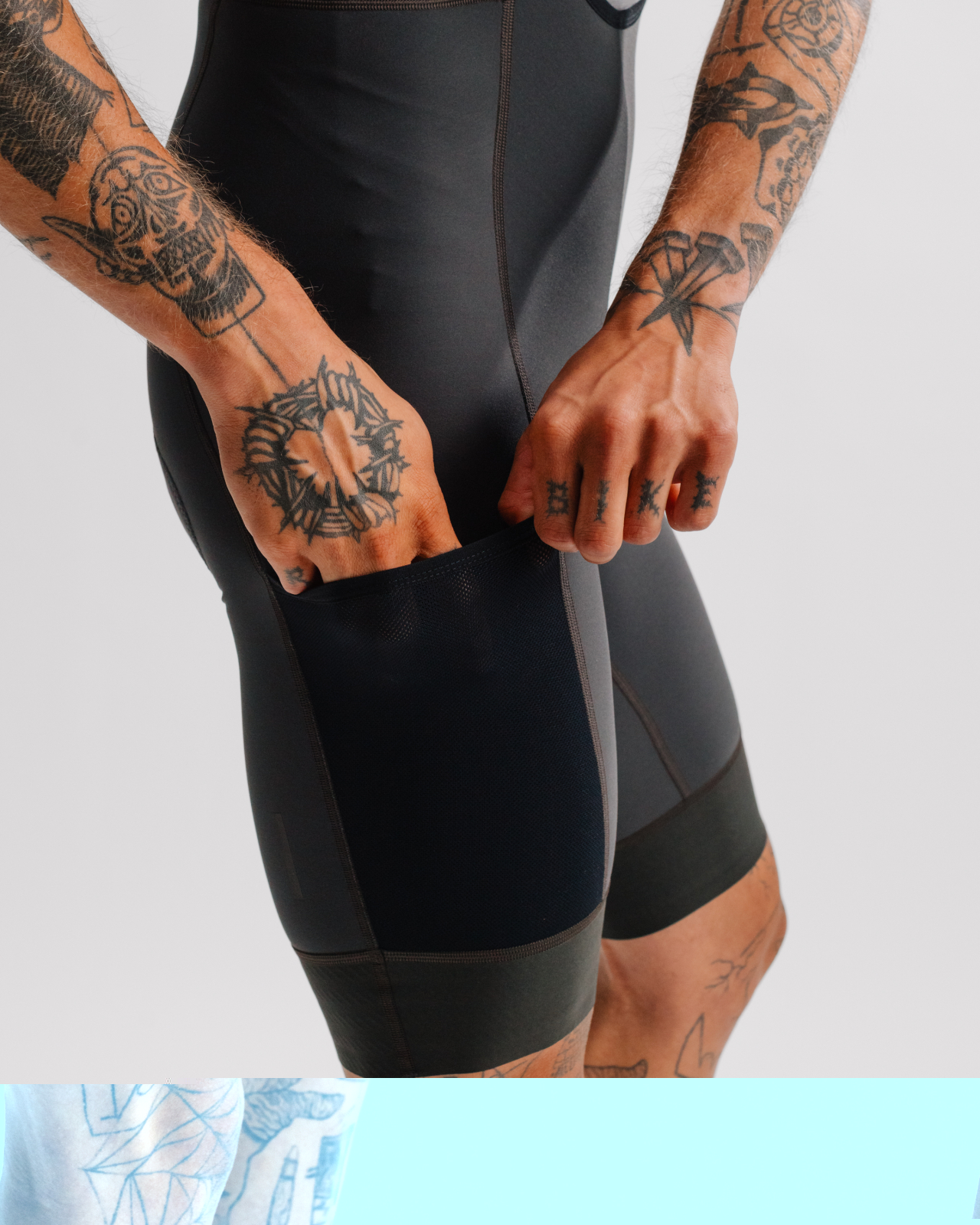 Signature Thermal Bib Shorts Beluga