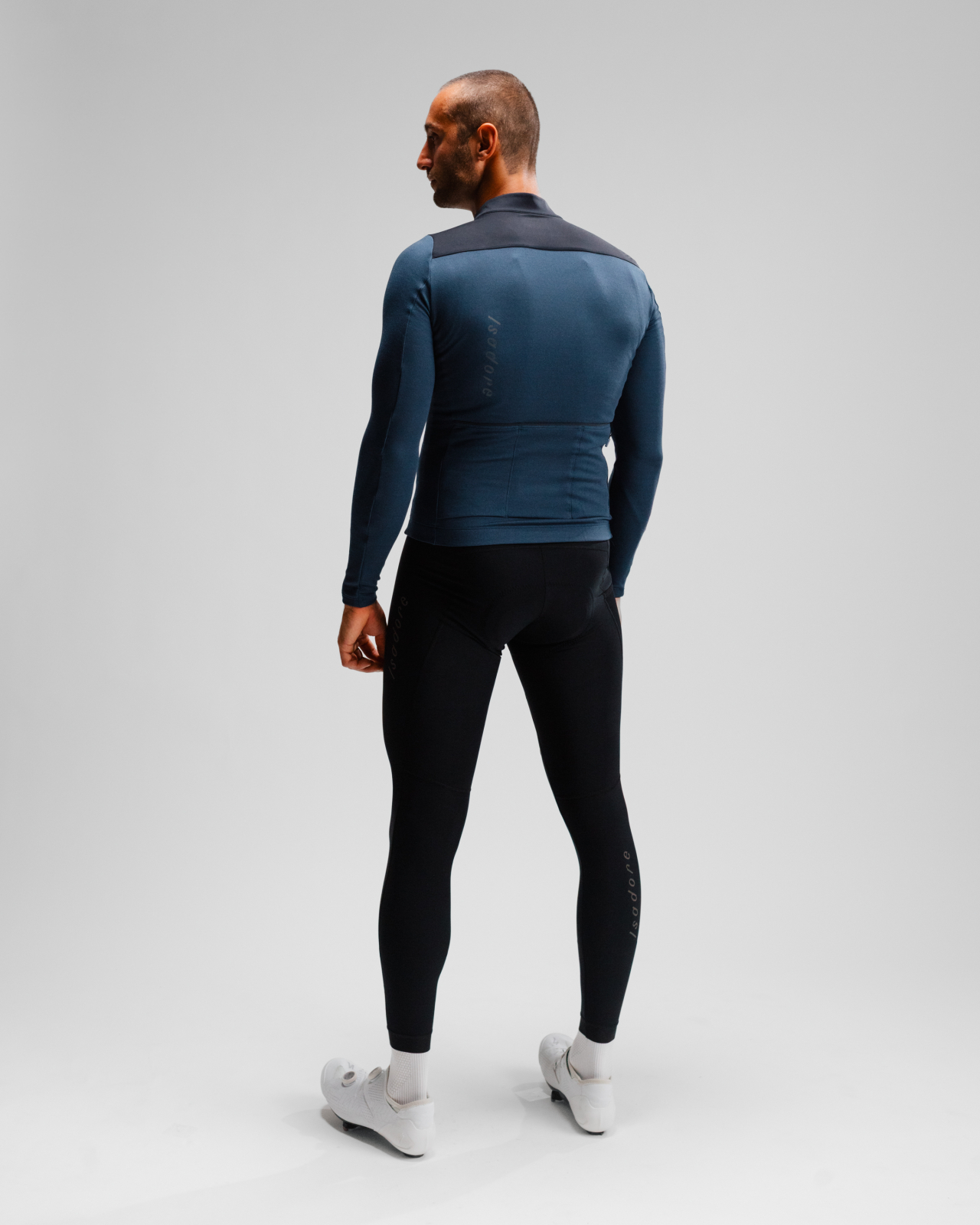 Signature Wind Block Long Sleeve Jersey Mood Indigo