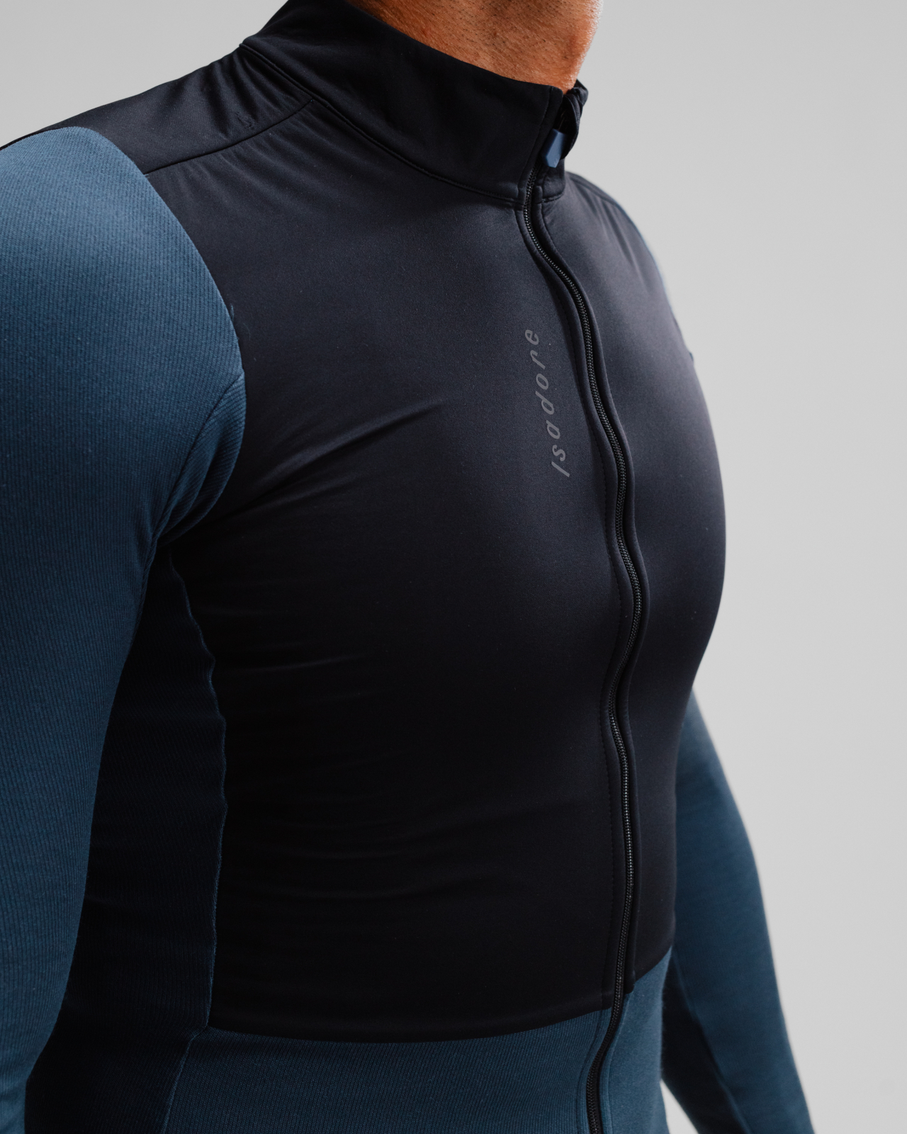 Signature Wind Block Long Sleeve Jersey Mood Indigo