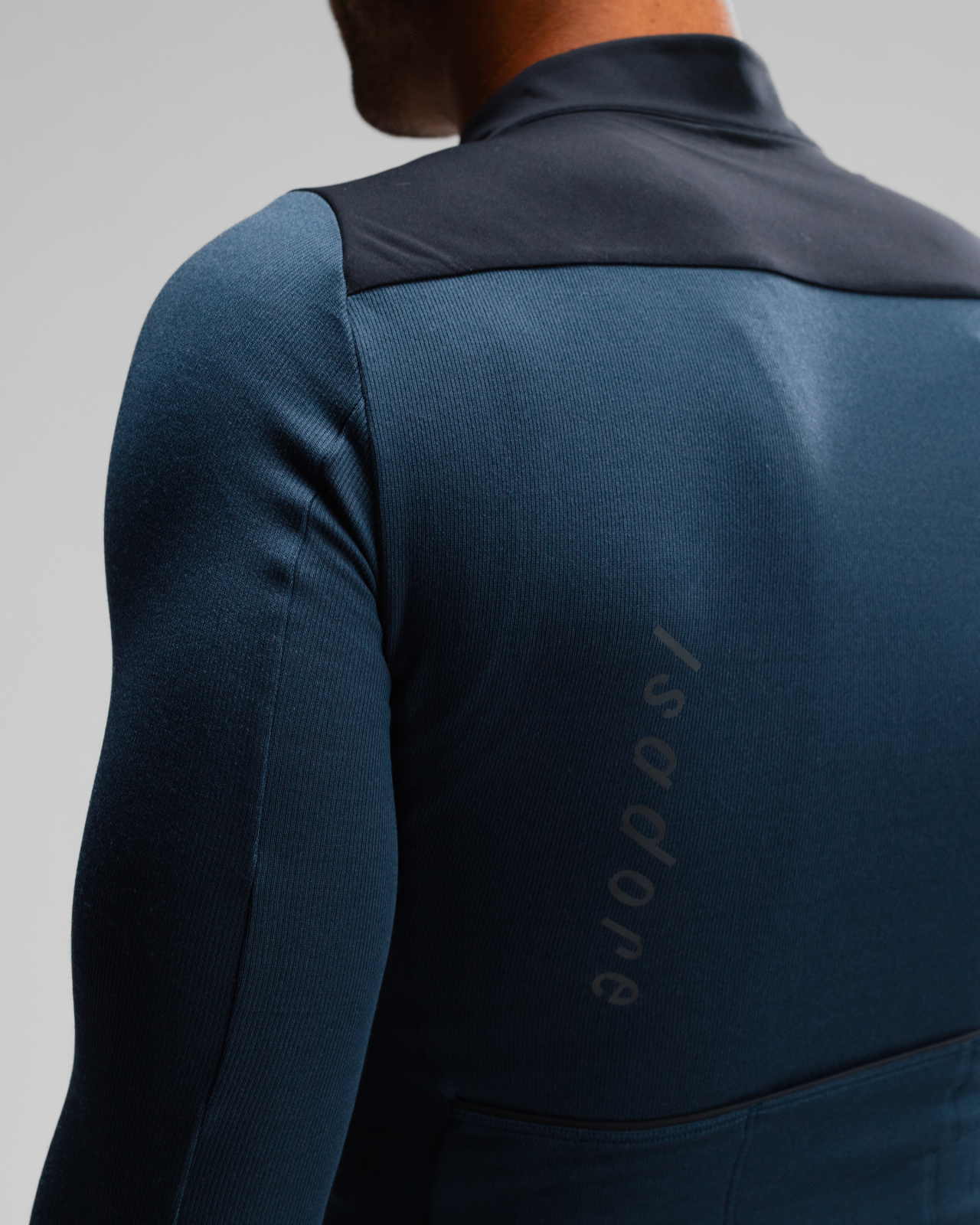 Signature Wind Block Long Sleeve Jersey Mood Indigo