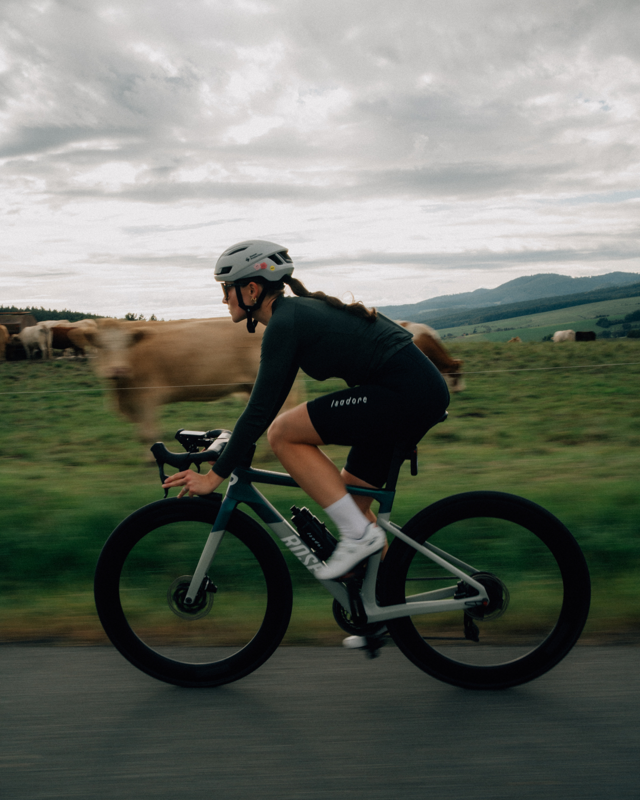 Women's Debut Long Sleeve Jersey Deep Forest