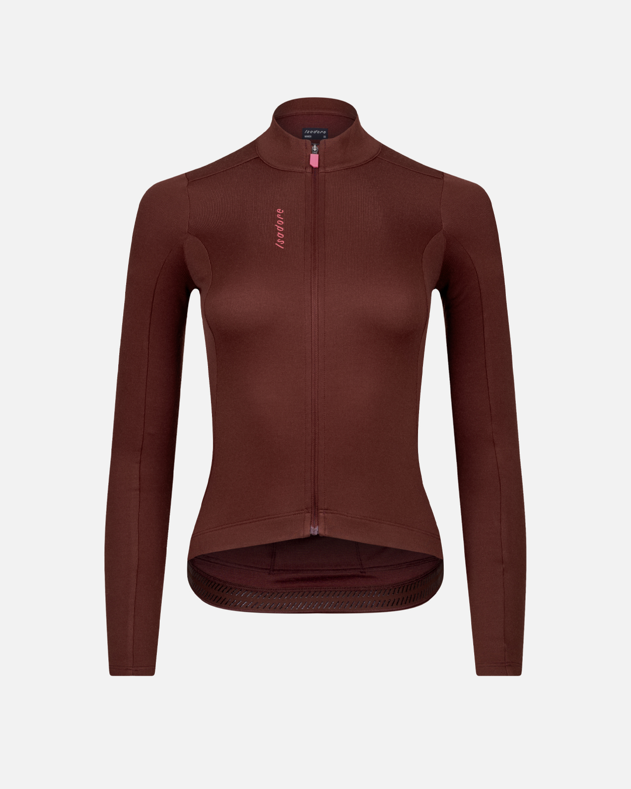 Women's Debut Merino Long Sleeve Jersey Bitter Chocolate