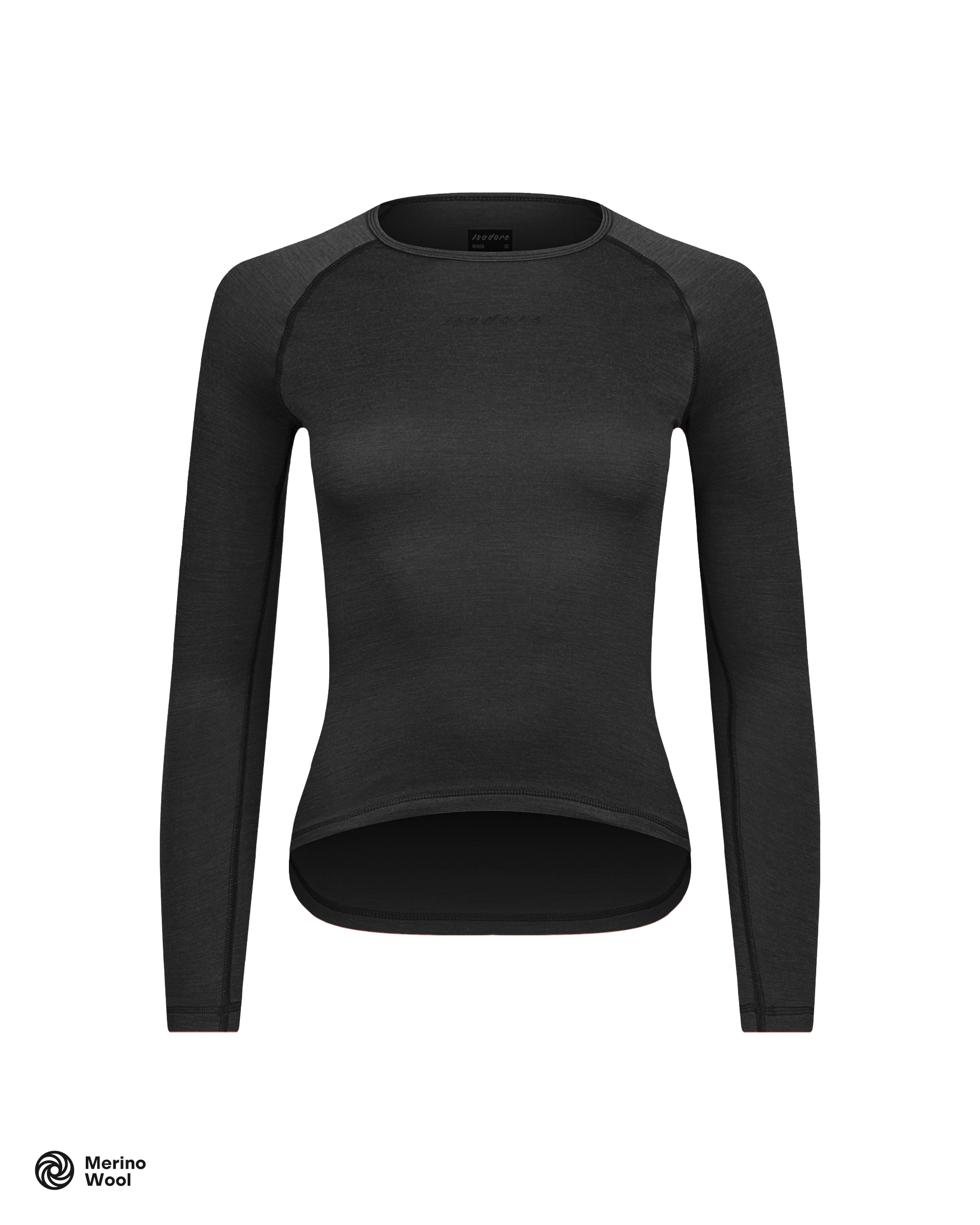 Women's Merino Long Sleeve Baselayer 150g Black