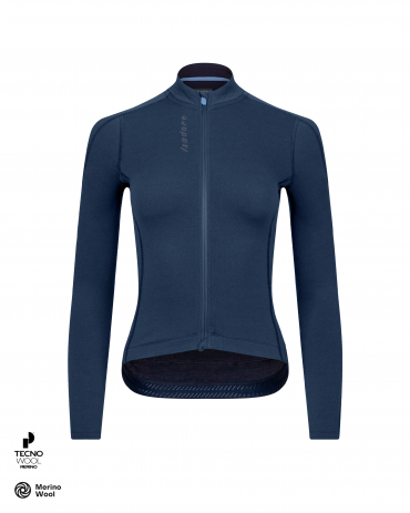 ウェア Isadore WOMEN'S SIGNATURE TECH JERSEY Women's Signature Merino Tech Long Sleeve Jersey Teal
