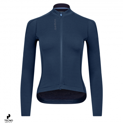 Women's Signature Merino Tech Long Sleeve Jersey Blueberry