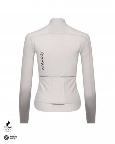 Women's Signature Merino Tech Long Sleeve Jersey White Asparagus