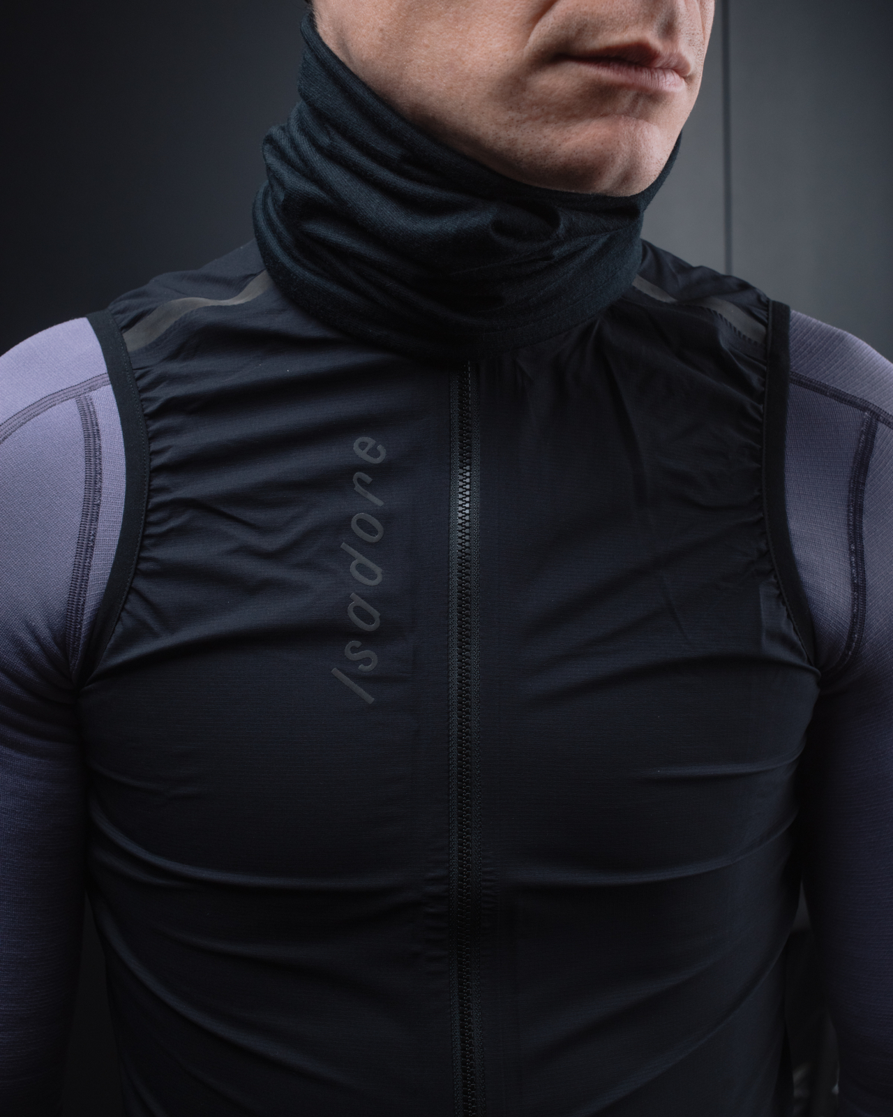 Merino Neck Warmer Anthracite