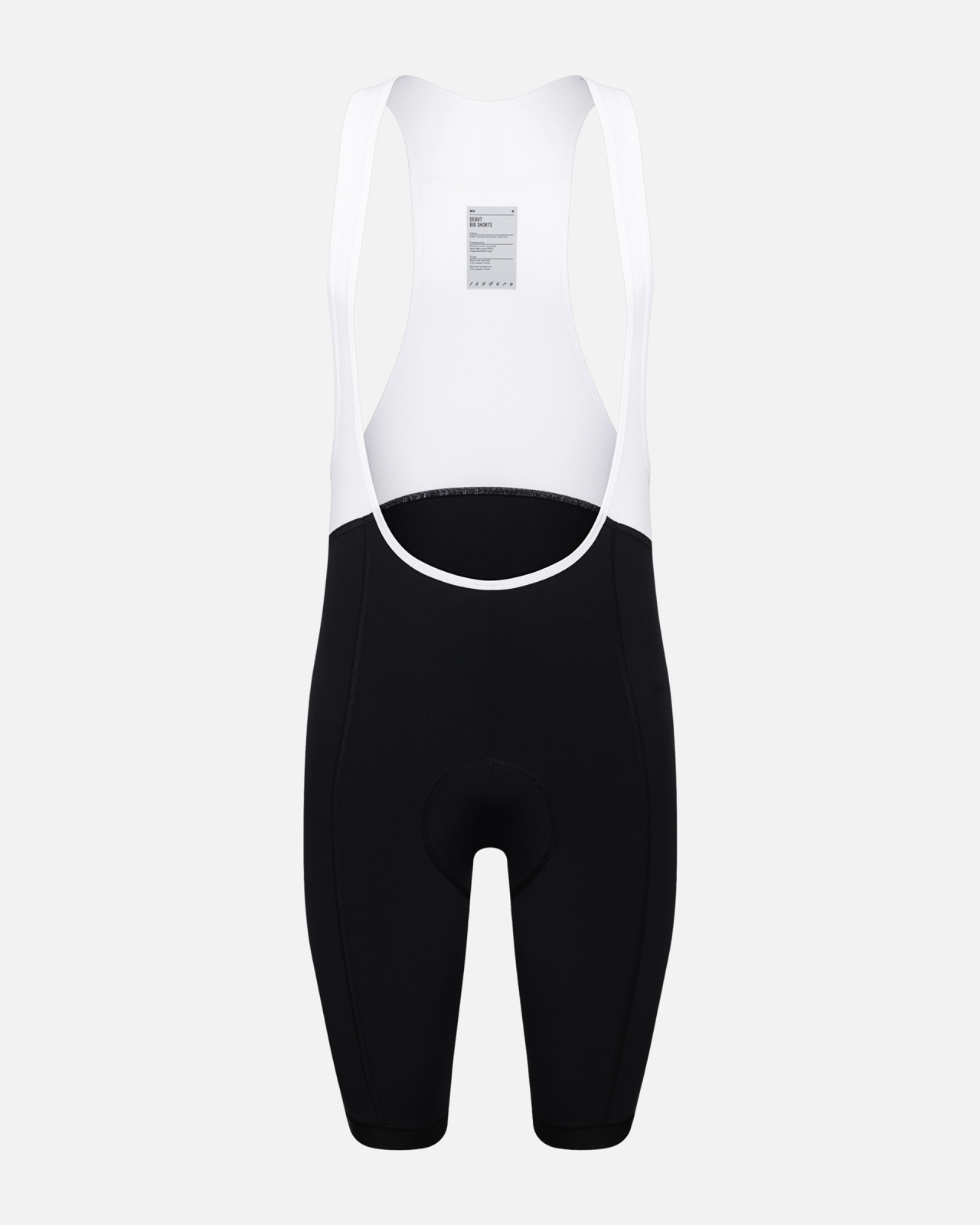 Debut Bib Shorts Black & White