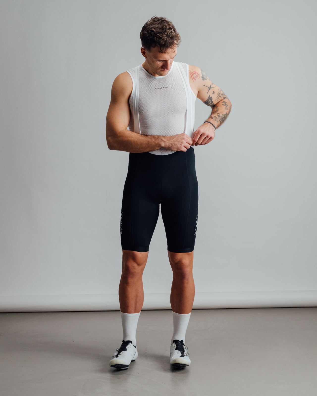 Debut Bib Shorts Black & White