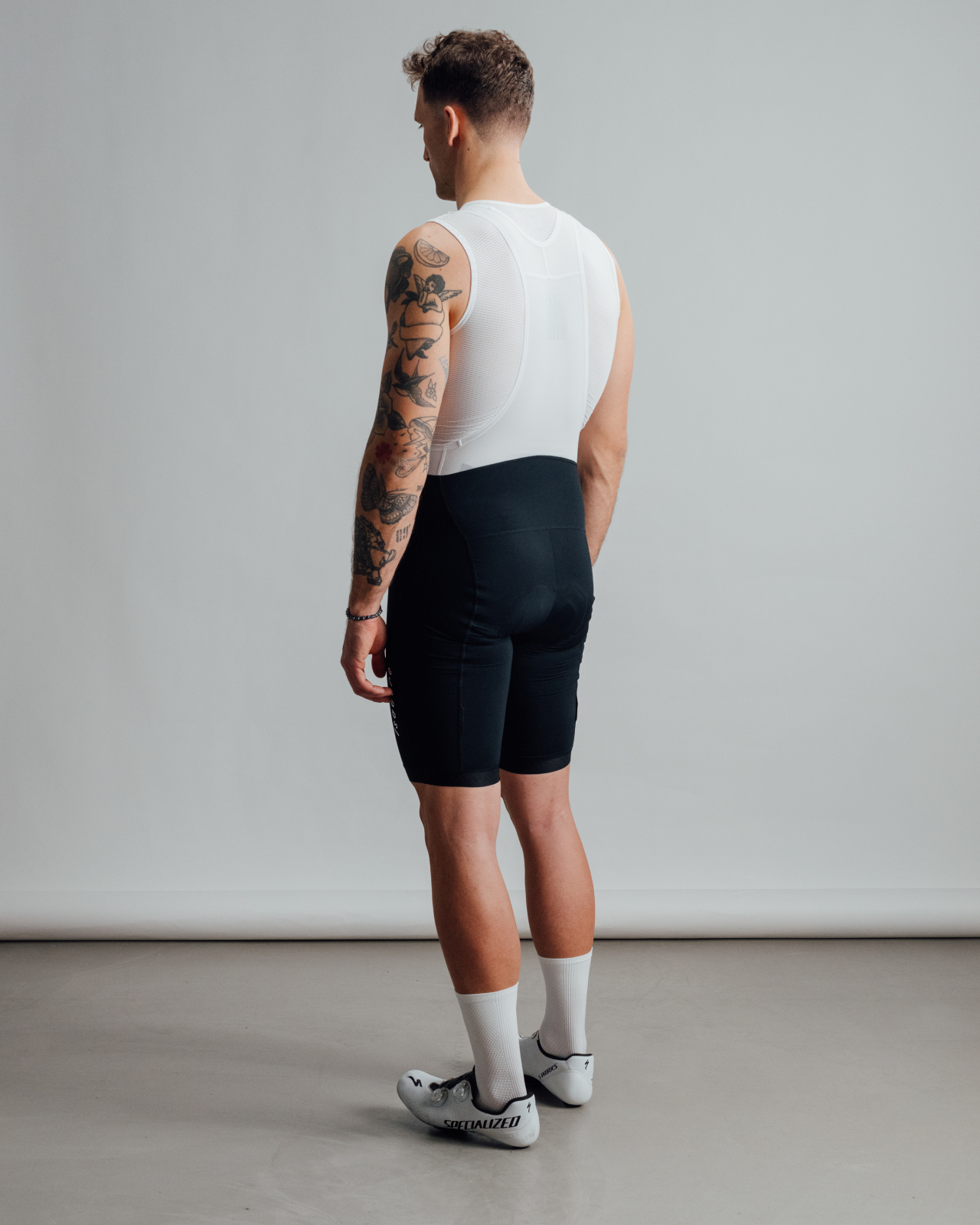 Debut Bib Shorts Black & White