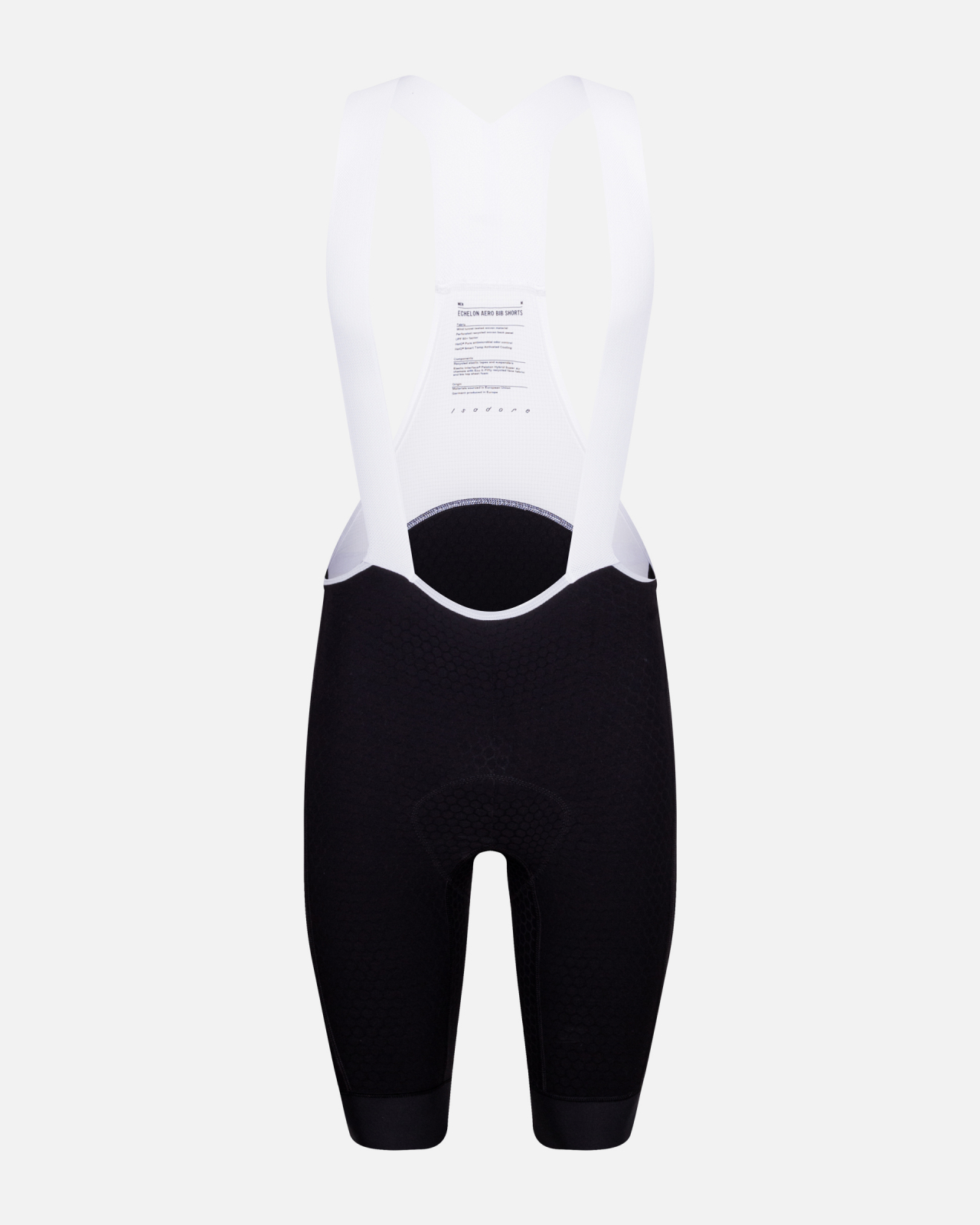 Echelon Aero Bib Shorts '25 Black/White
