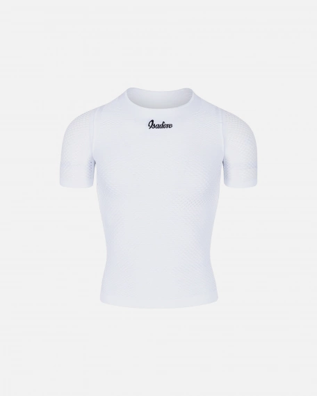 Echelon Performance Short Sleeve Unisex Baselayer White