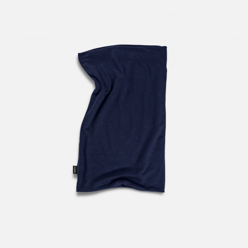 Merino Neck Warmer Dark Blue