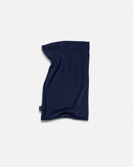 Merino Neck Warmer Dark Blue