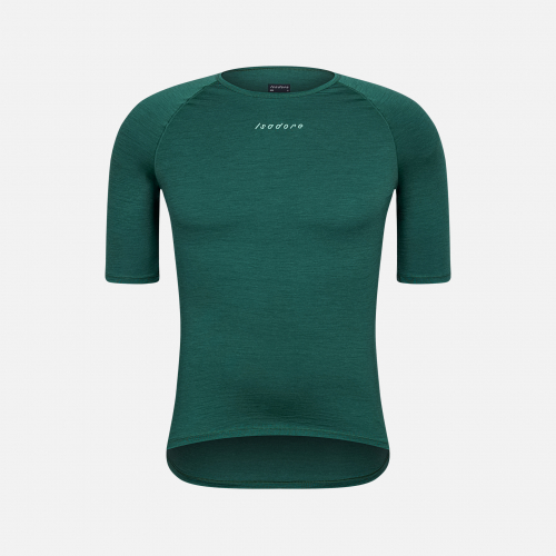 Merino Short Sleeve Baselayer Smoke Pine