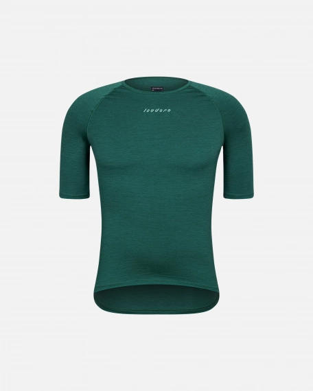 Merino Short Sleeve Baselayer Smoke Pine