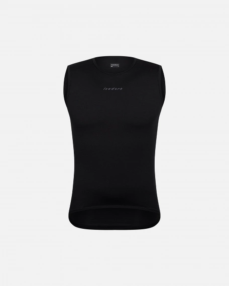 Merino Sleeveless Baselayer Black
