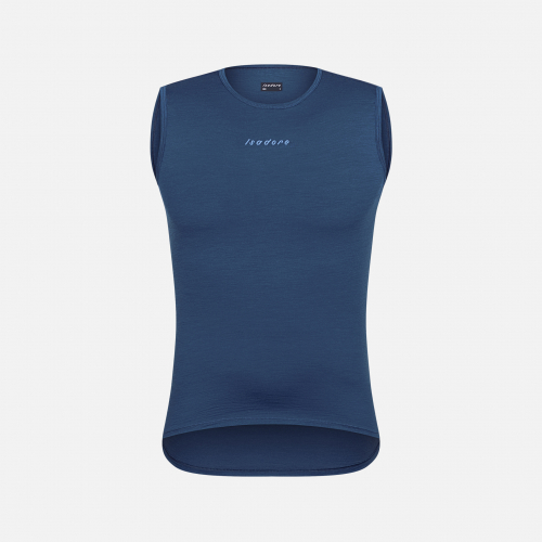 Merino Sleeveless Baselayer Majolica Blue